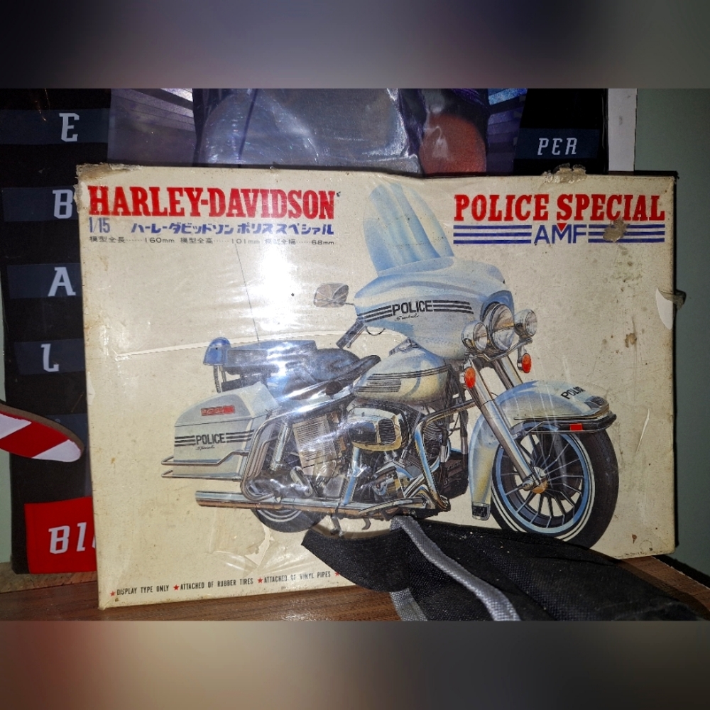 AMF Model Bike police special Harley Davidson